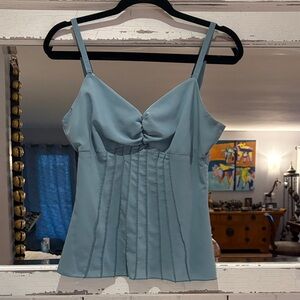 Elegant Blue Women's Top